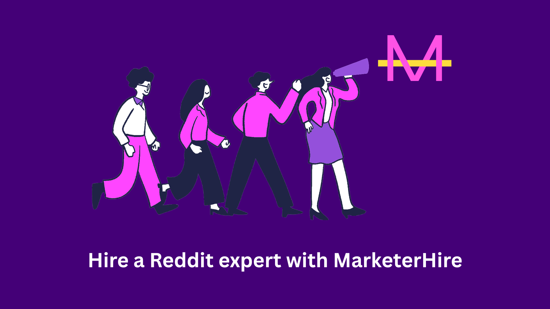 Hire a Reddit expert with MarketerHire