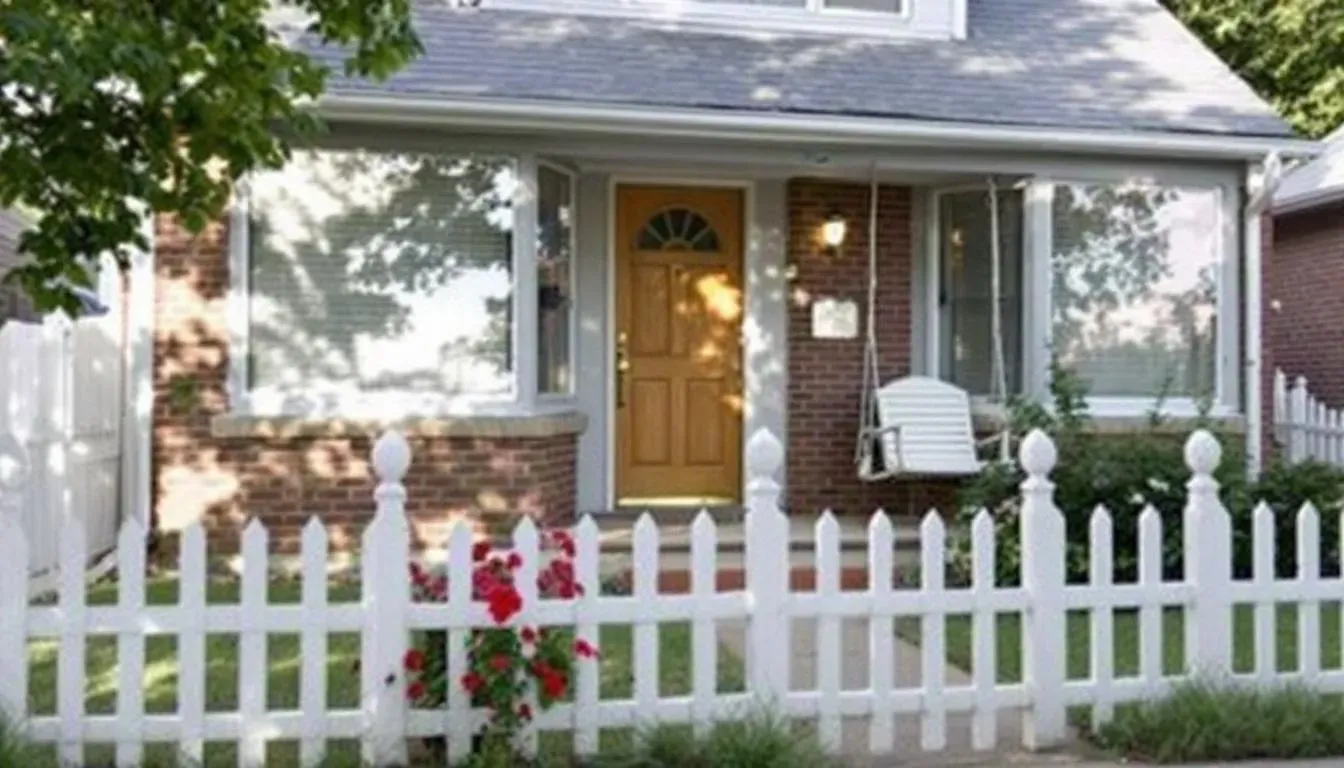 The image depicts a professional appraiser examining a home as part of the home appraisal process, focusing on its condition and property details to determine the appraised value for mortgage lenders. This assessment is crucial for establishing the home's fair market value in real estate transactions.