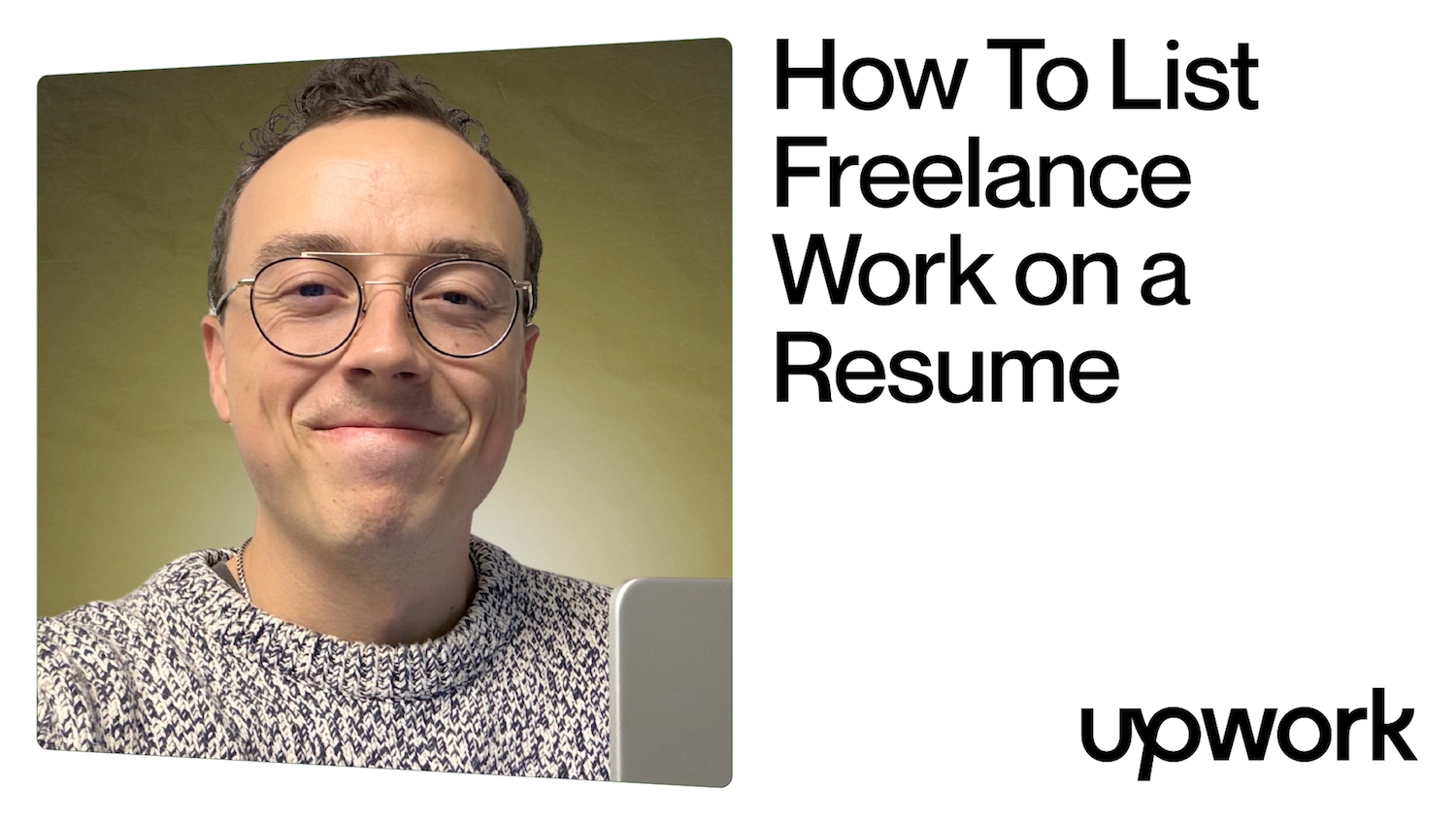 How To List Freelance Work on a Resume