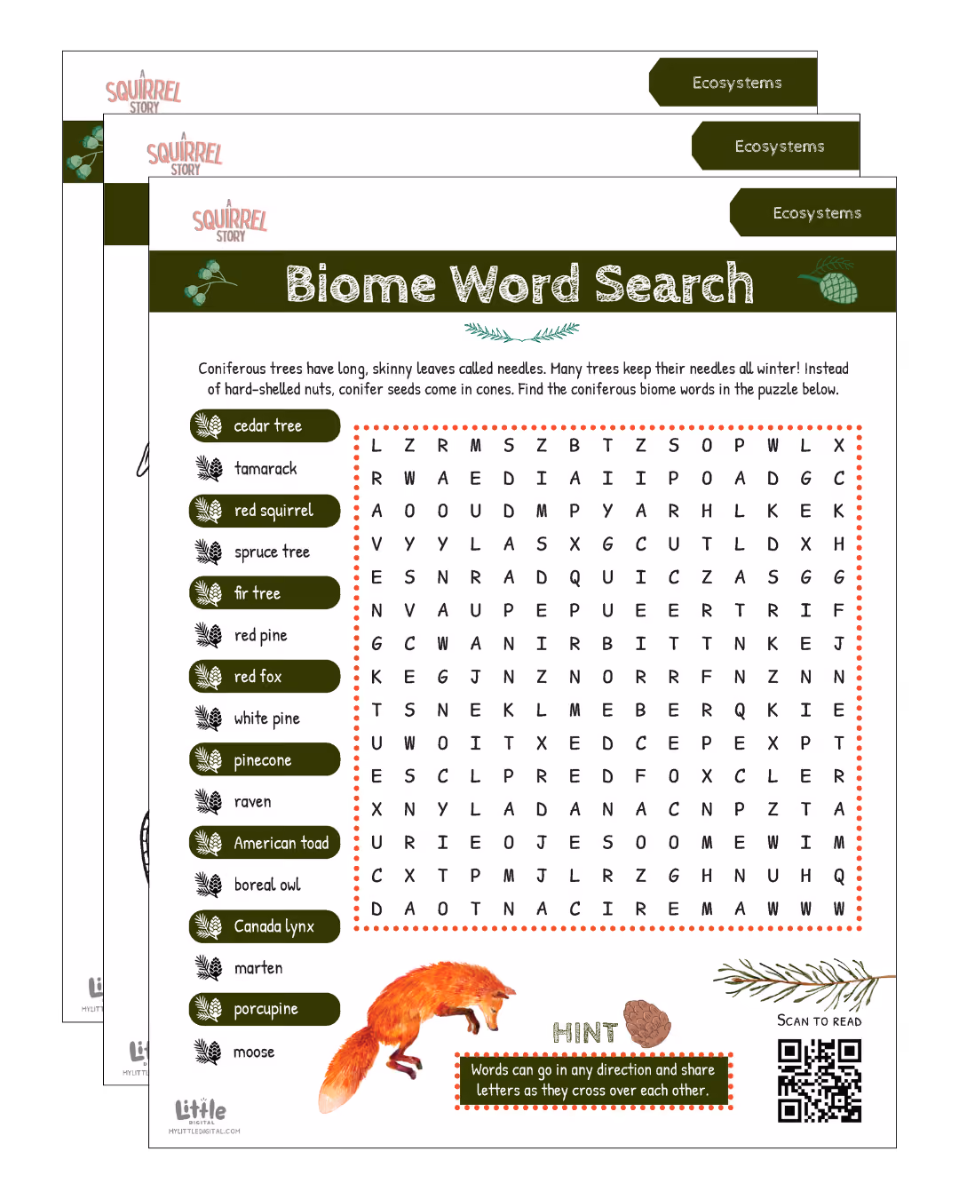 A cute printable worksheet for learning the letter A from Little Digital