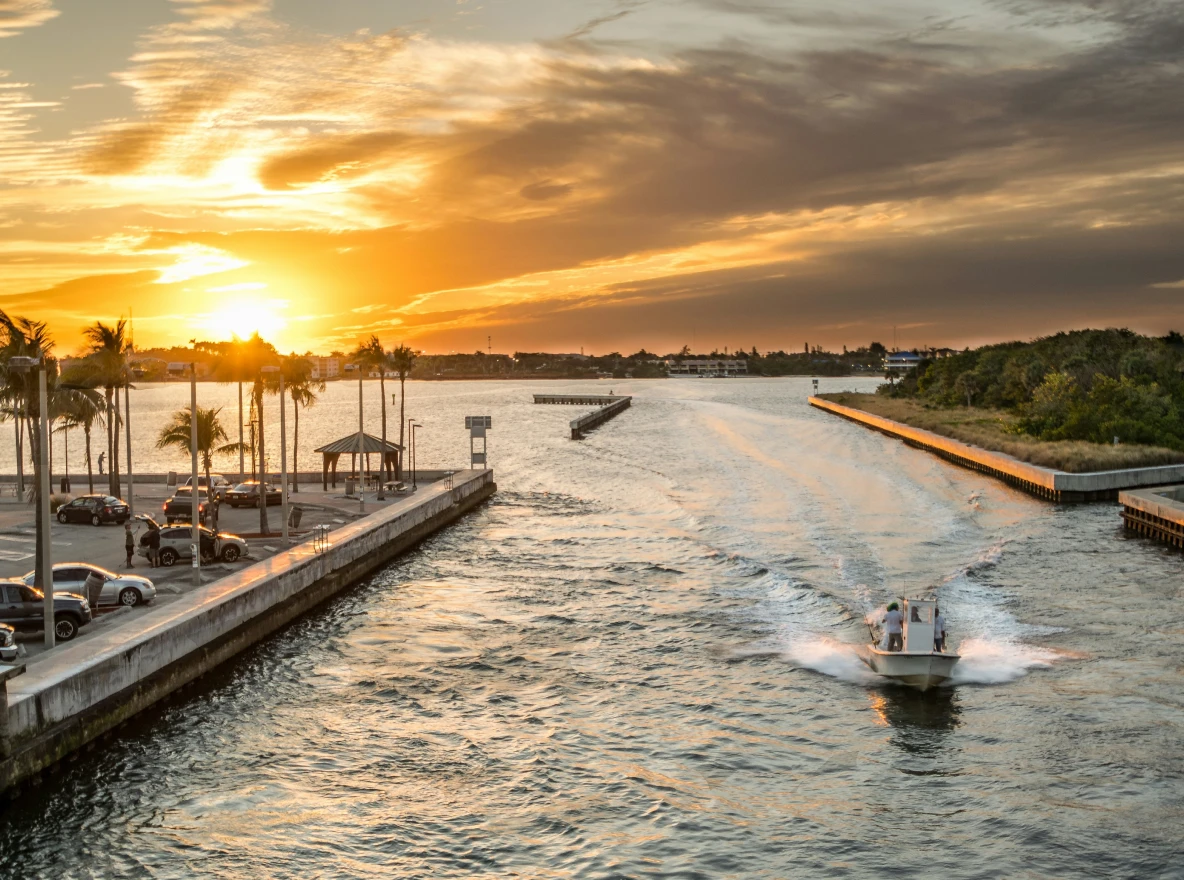 Photo of a happy couple on a sailboat