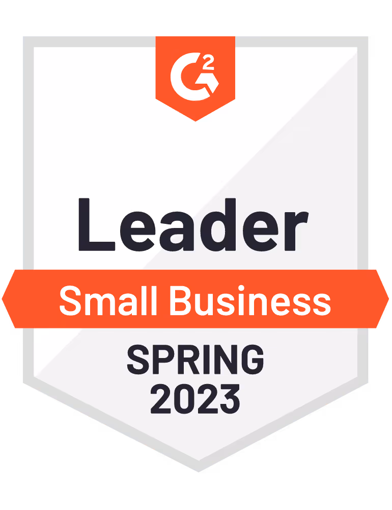 G2 Leader Small Business Spring 2023