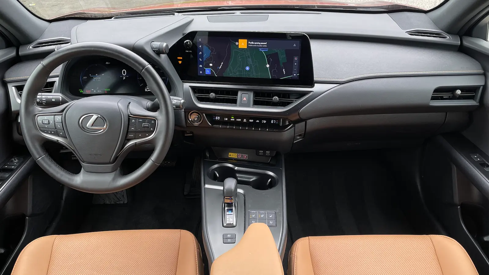 2025 Lexus UX 300h driver side view