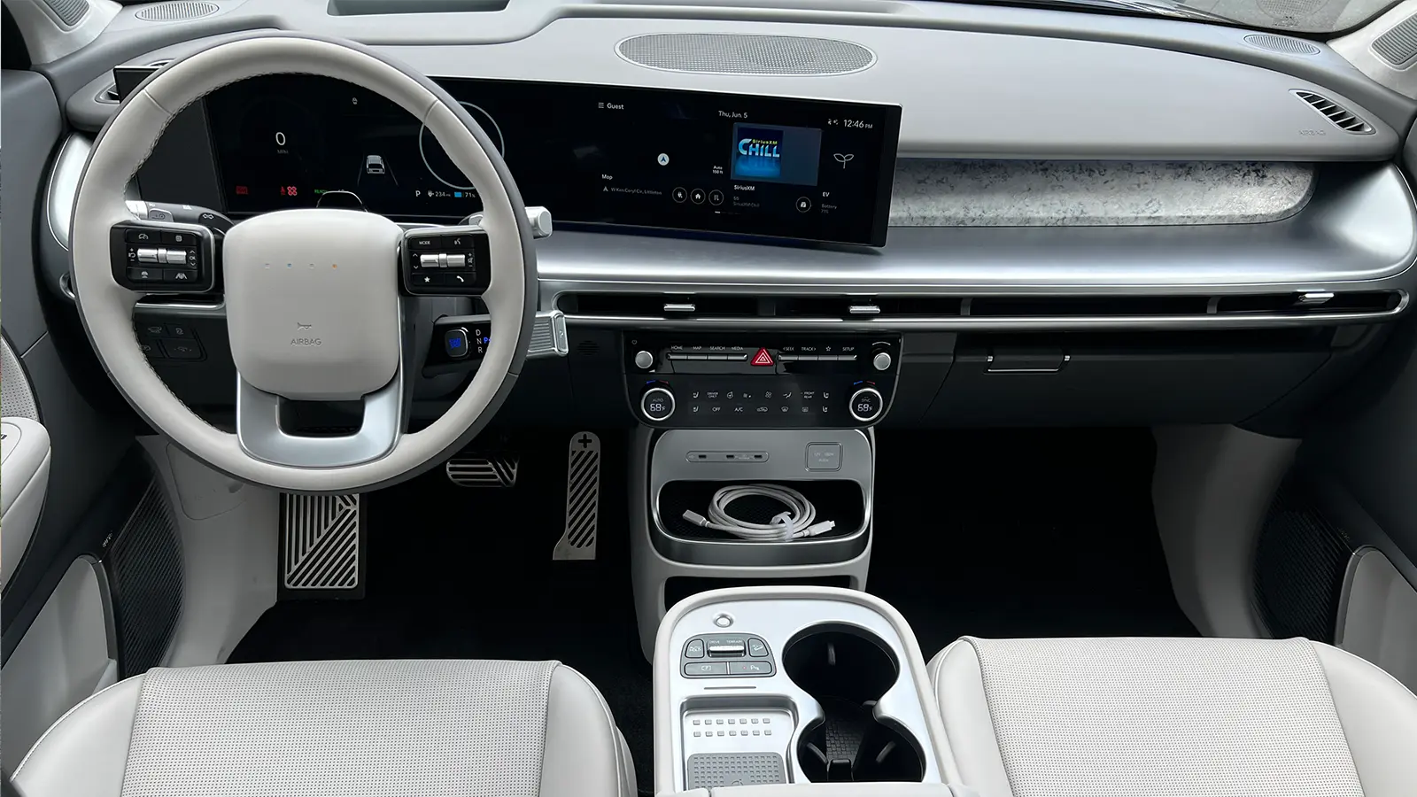The 2025 Hyundai ioniq 9 dashboard
