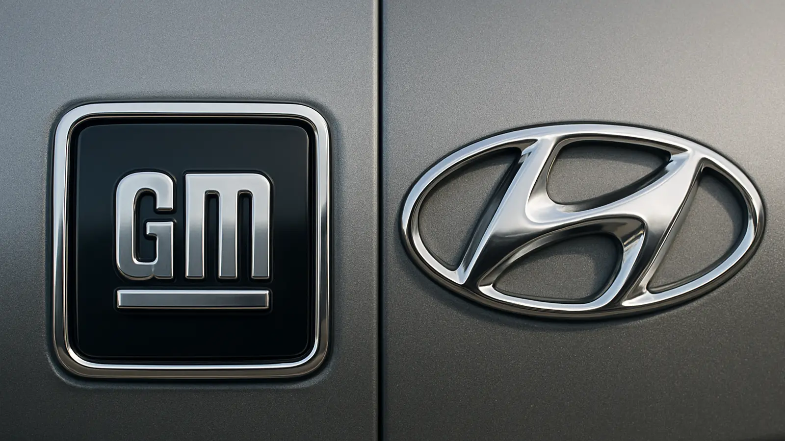 GM and Hyundai Logo 
