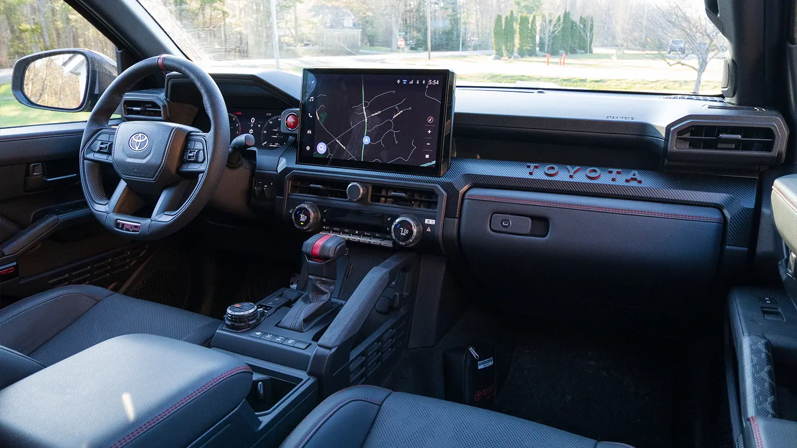2025 Toyota Tacoma TRD Pro drivers interior