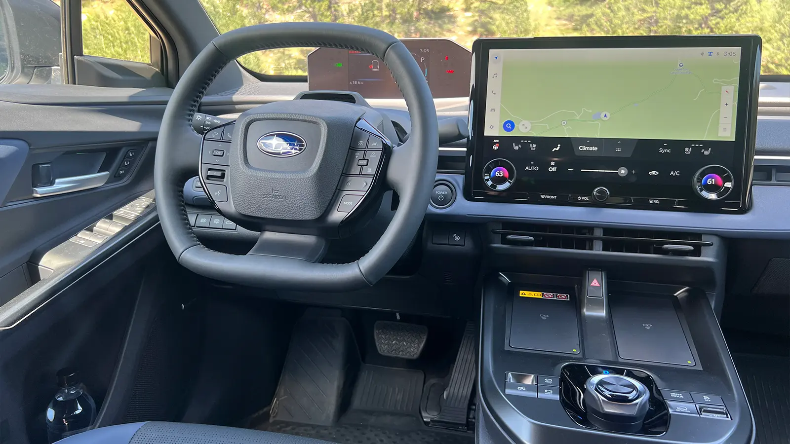 A 2025 Subaru Solterra drivers side view