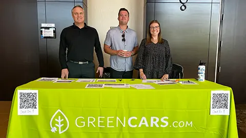 GreenCars meetup at the Suburban Collection EV summit
