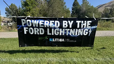 Missoula Ford Event Tailgating couple