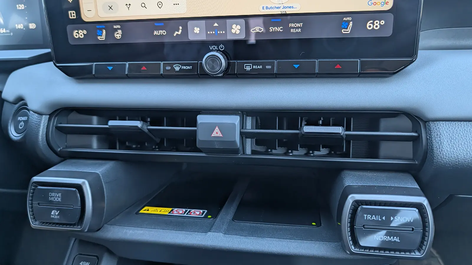 A 2026 Toyota Rav4 hybrid driver cockpit view
