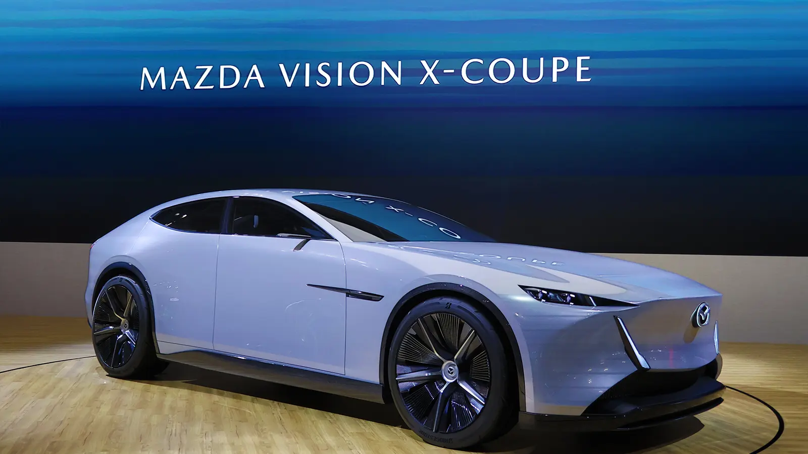 The Mazda vision x-coupe
