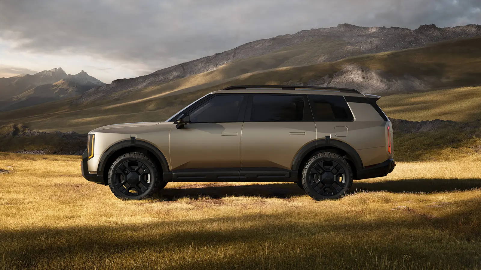 A 2027 Kia Telluride side view