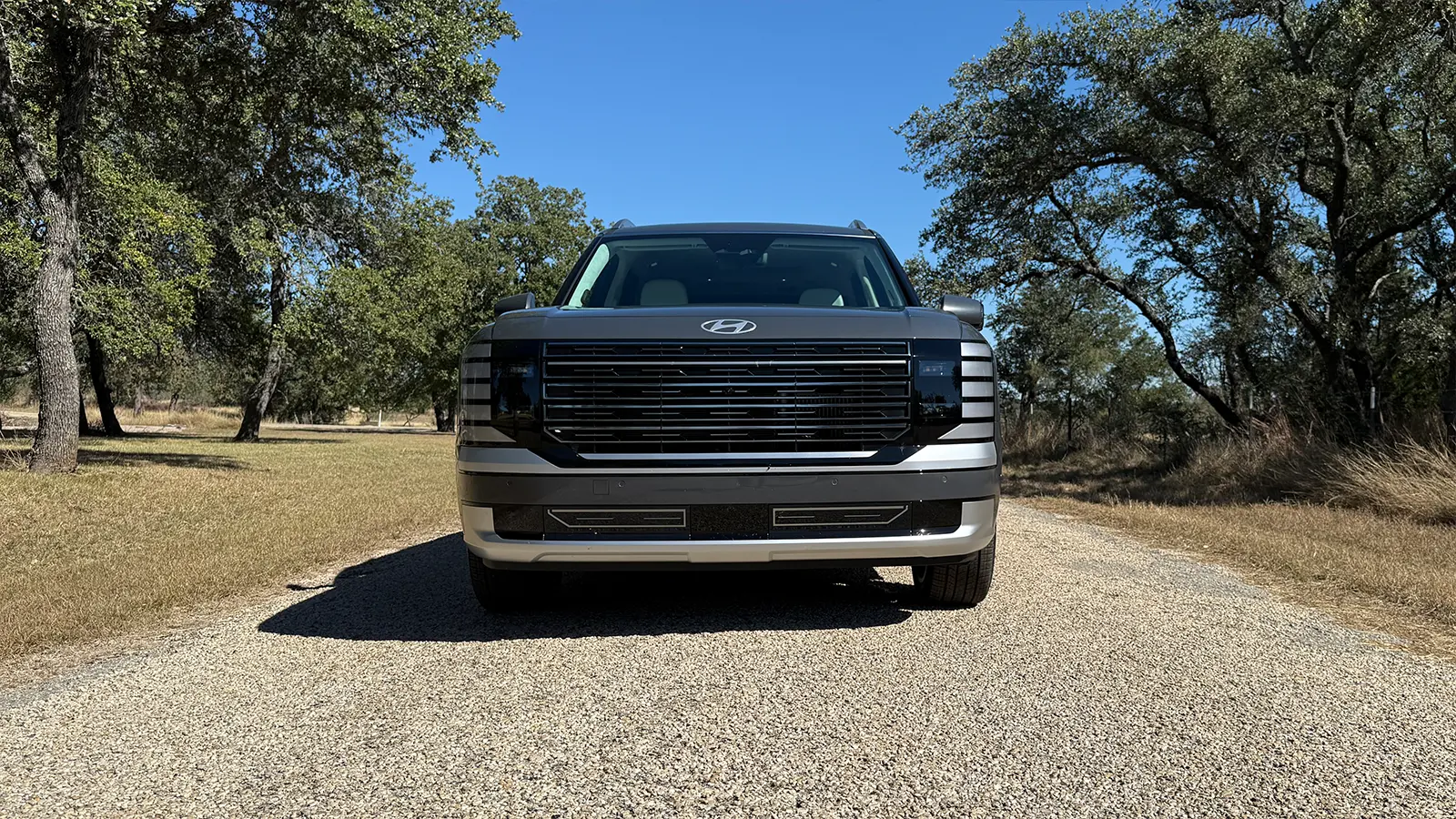 A dark gray 2026 Hyundai Hybrid Review front view