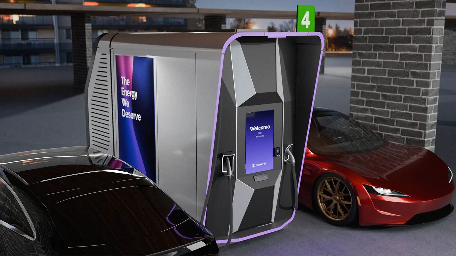 ElectricFish fast charging station