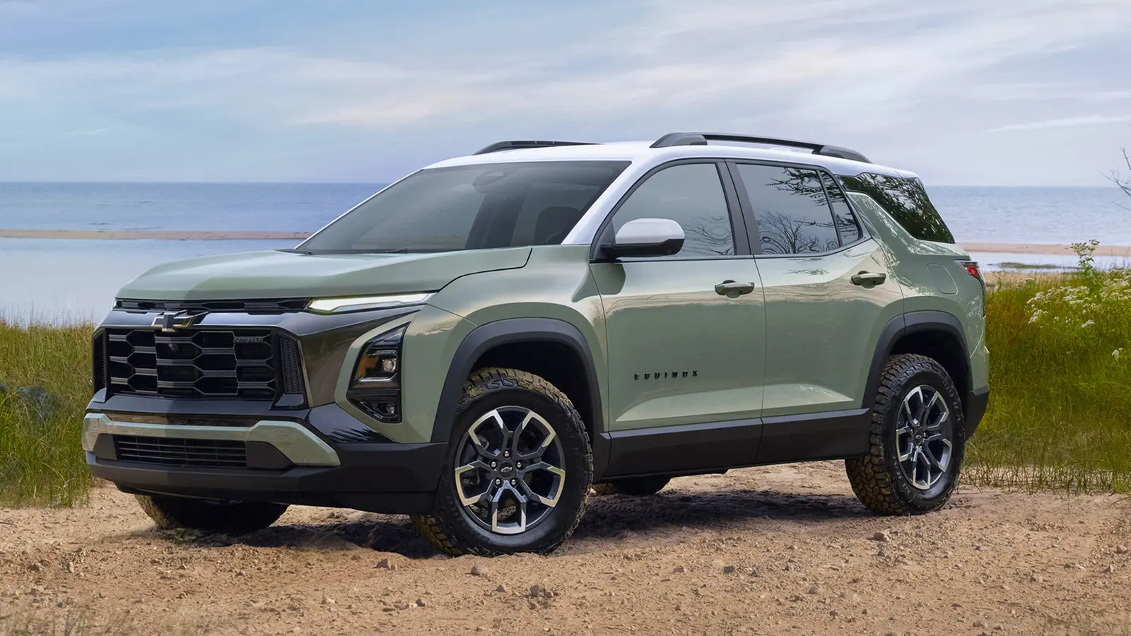Un Chevrolet Equinox verde 2025 
