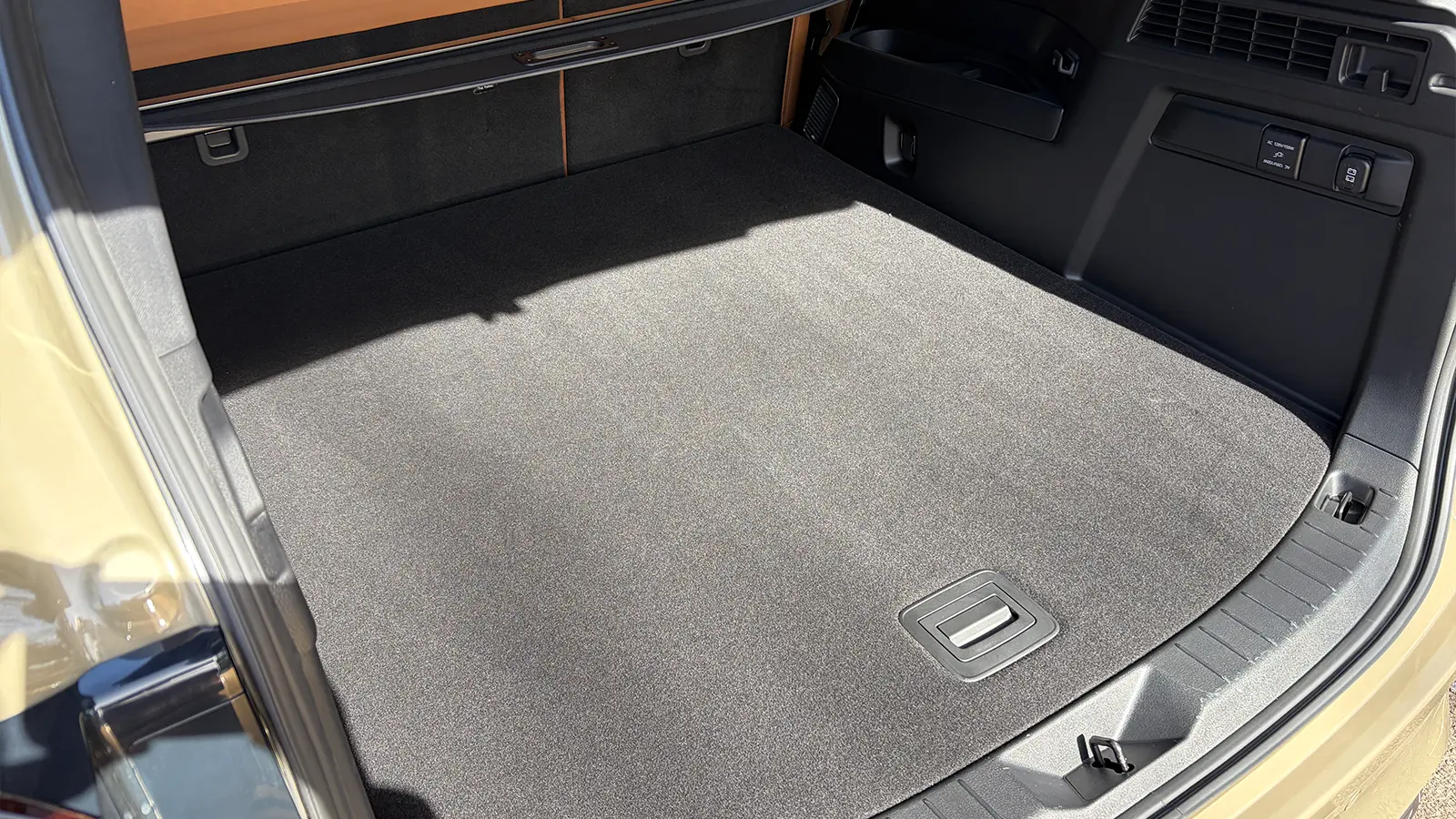 A 2026 Mazda CX 70 rear trunk view