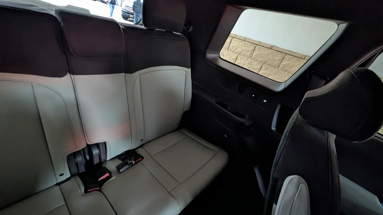 A 2027 Kia Telluride back seat