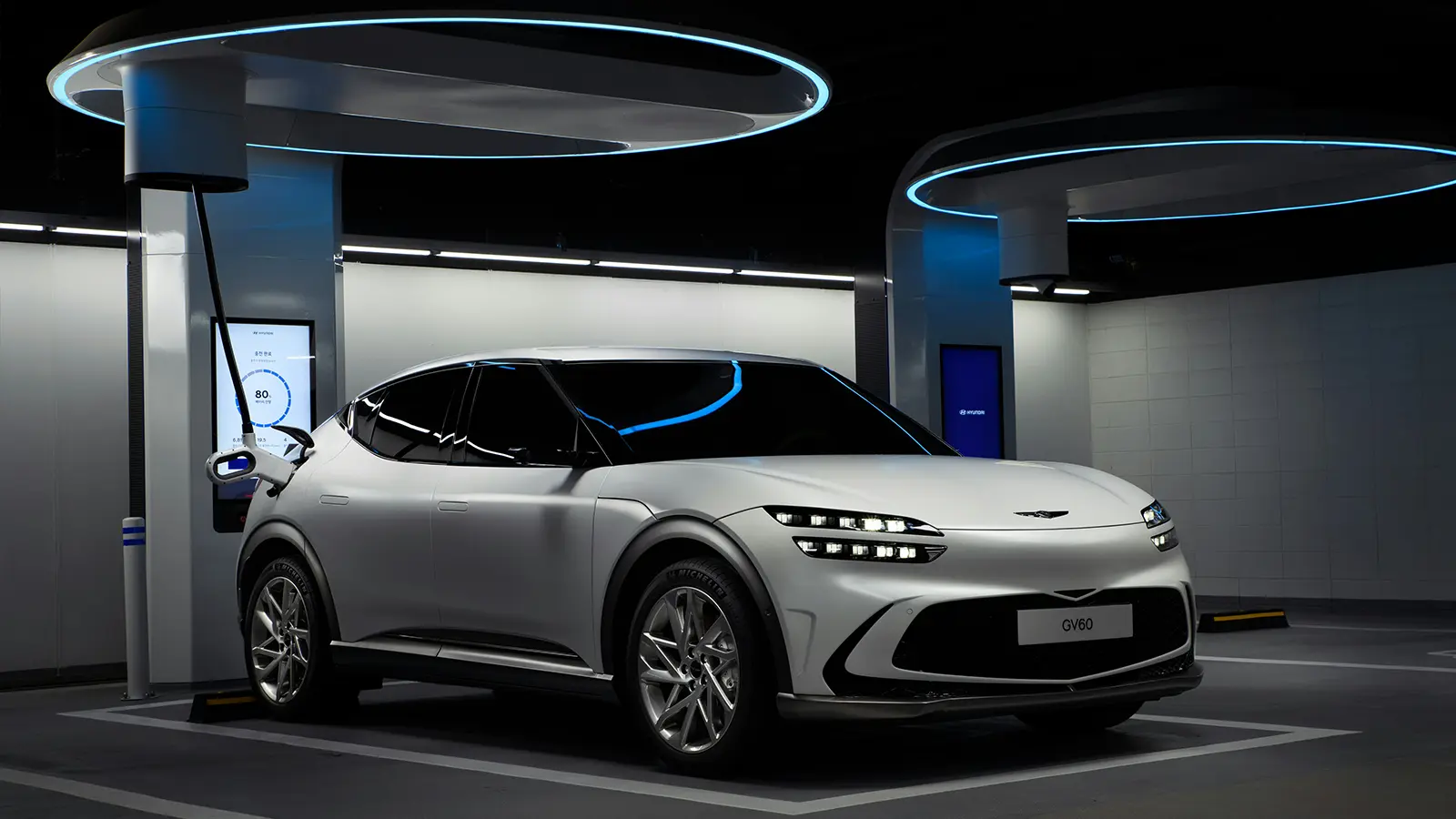 Public EV charging station