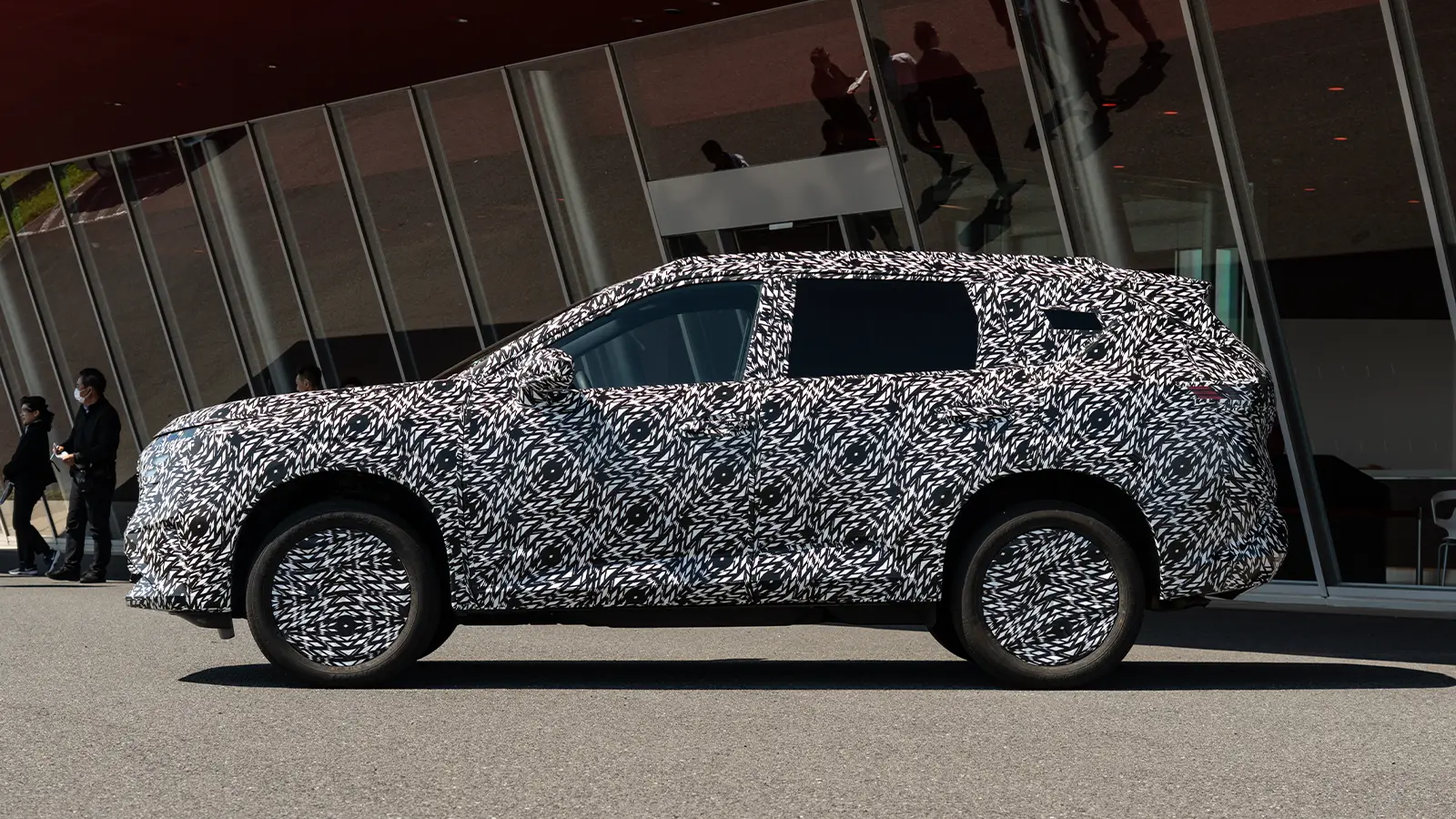 A 2027 Rogue e Power Prototype First Drive side by side