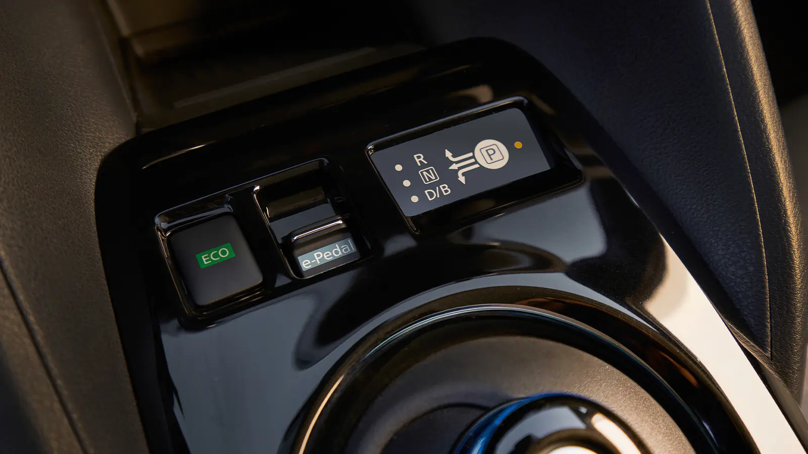 A Nissan Leaf e-pedal