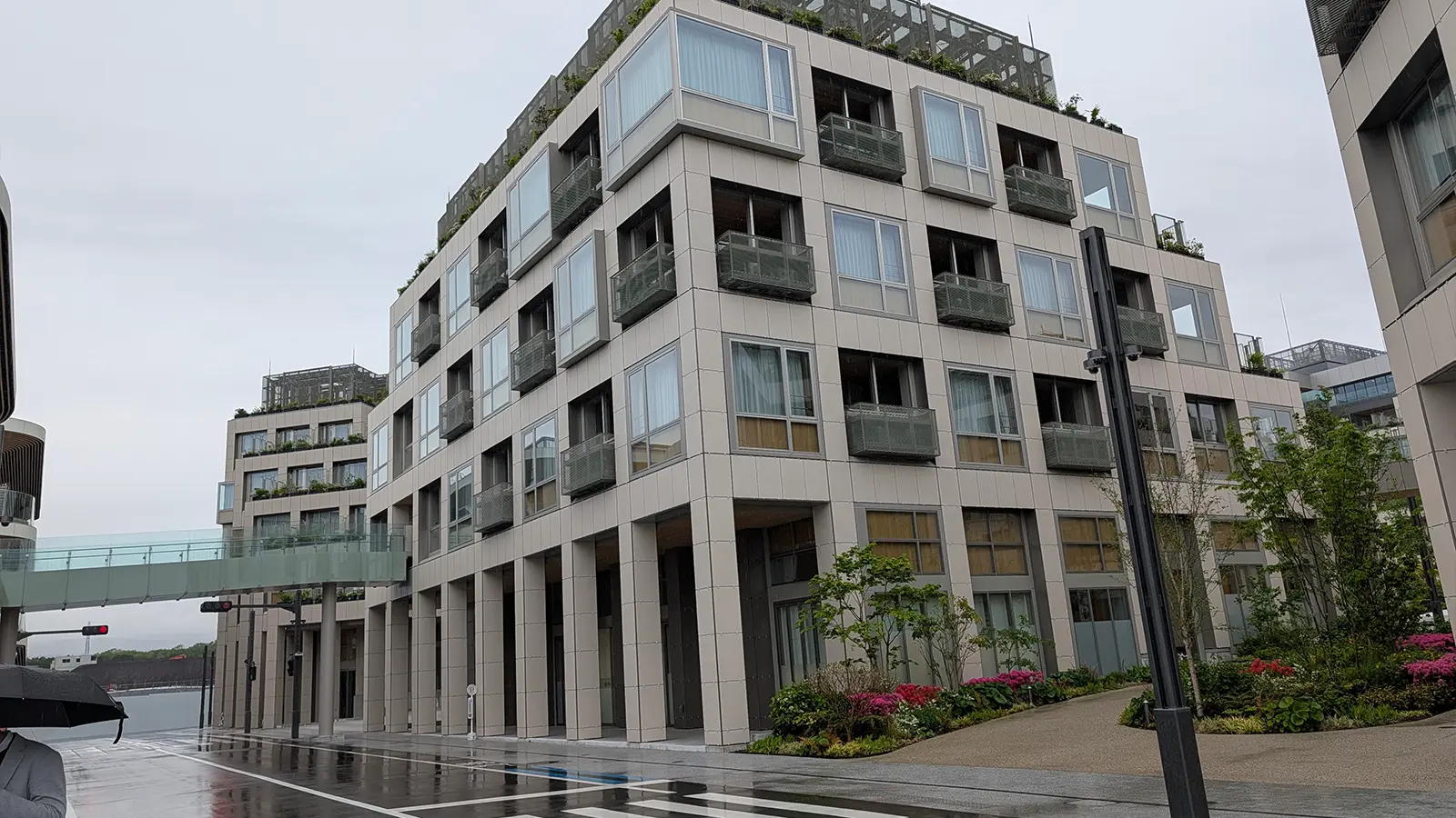 Japan Toyota Woven city downtown view