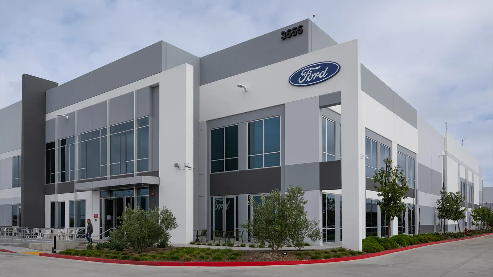 The Ford Electric Vehicle Development Center (EVDC) building