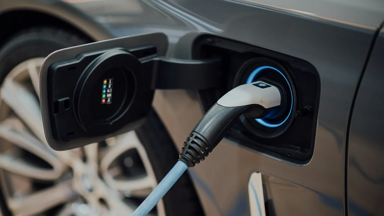 Carga de un vehículo eléctrico
