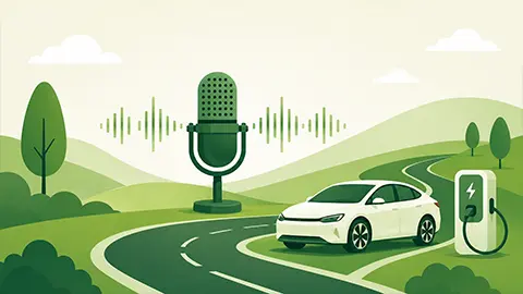 Banner de podcast de GreenCars
