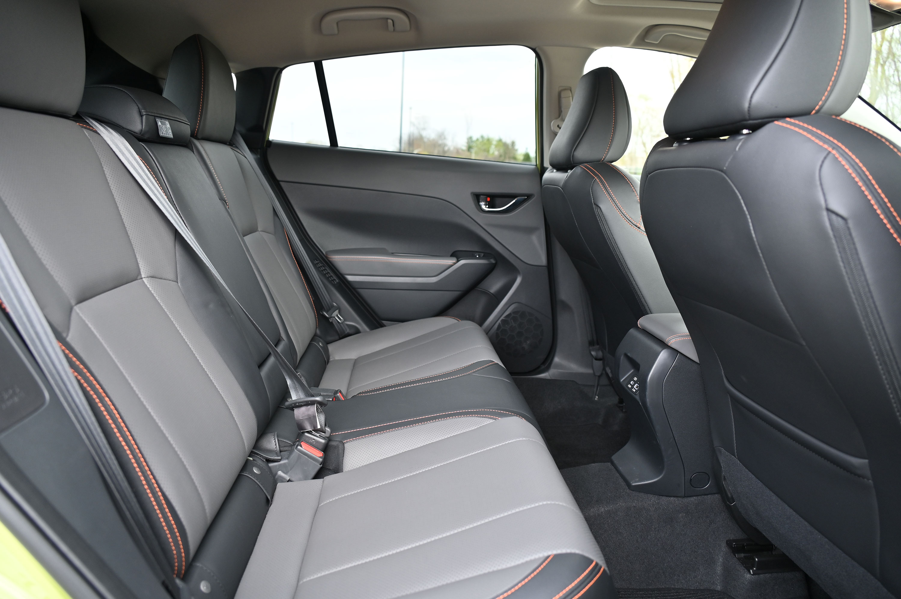 Backseat Interior for the 2026 Subaru Crosstek Hybrid