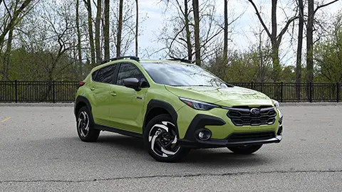 The new 2026 Subaru Crosstek Hybrid Front View