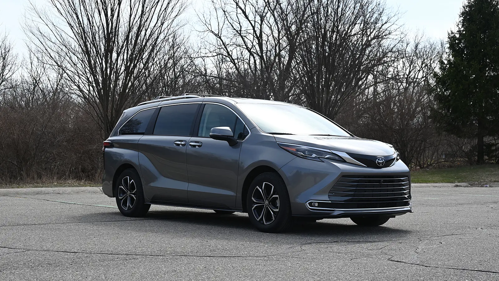 2026 Toyota Sienna Hybrid parked in a parking lot