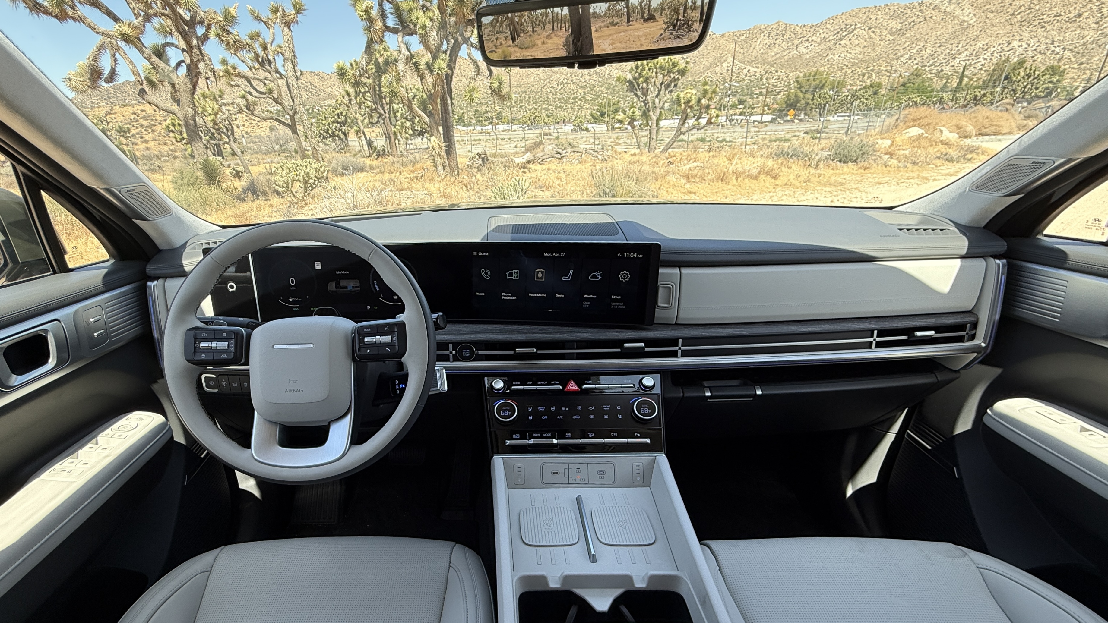 2026 Hyundai Santa Fe Hybrid dashboard