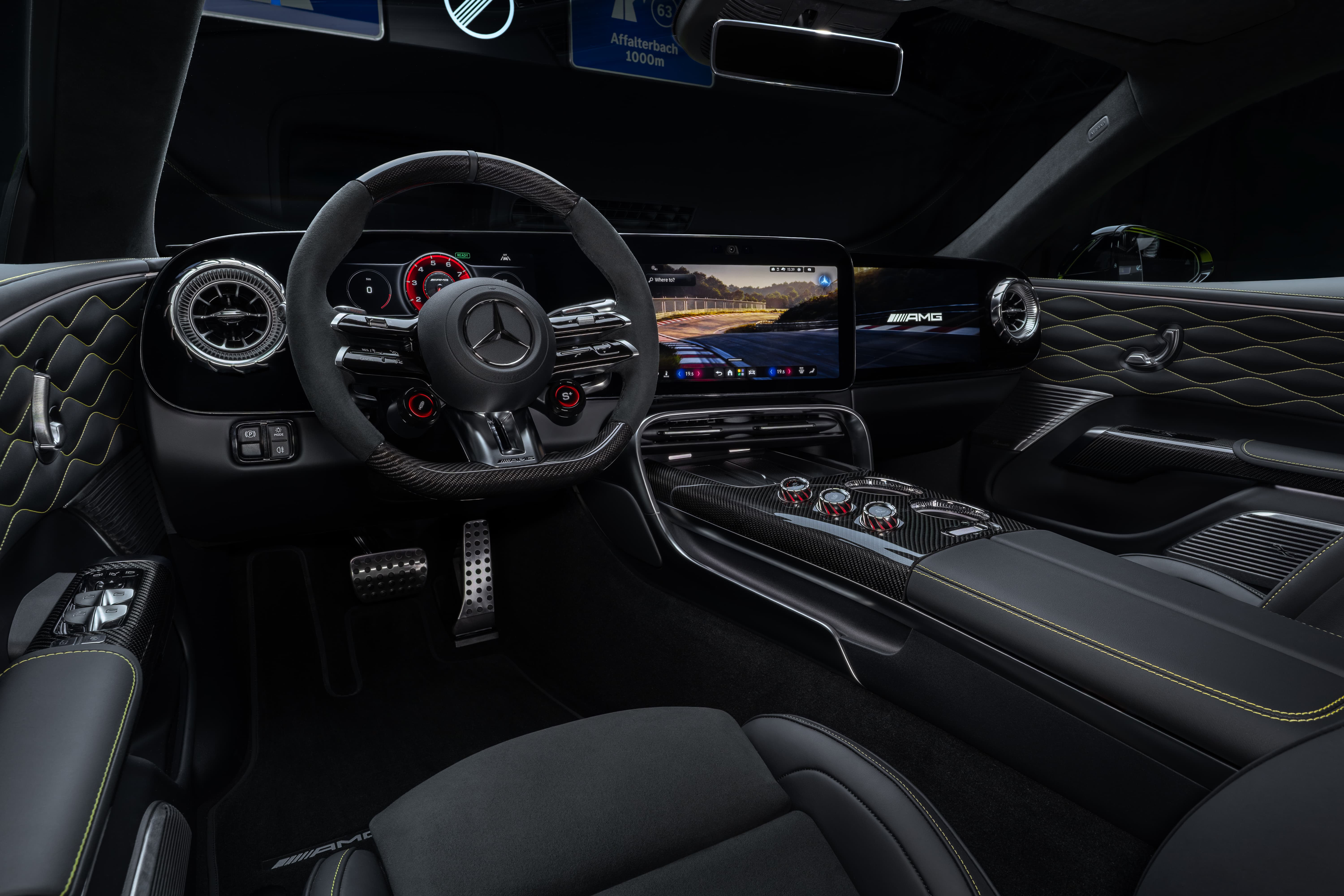 2027 Mercedes-AMG GT 4-Door Coupe Dashboard