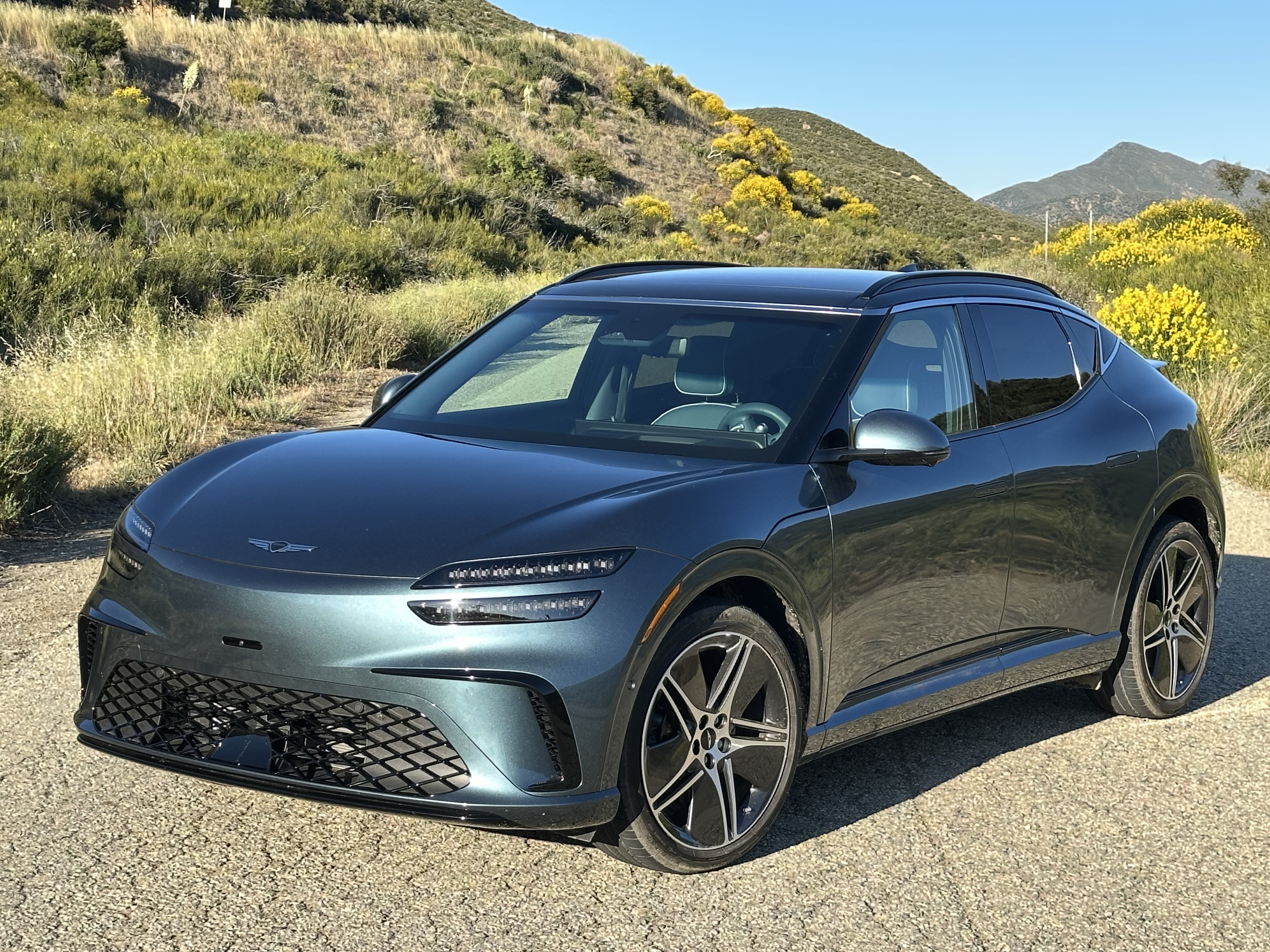 Genesis GV60 three quarter front view