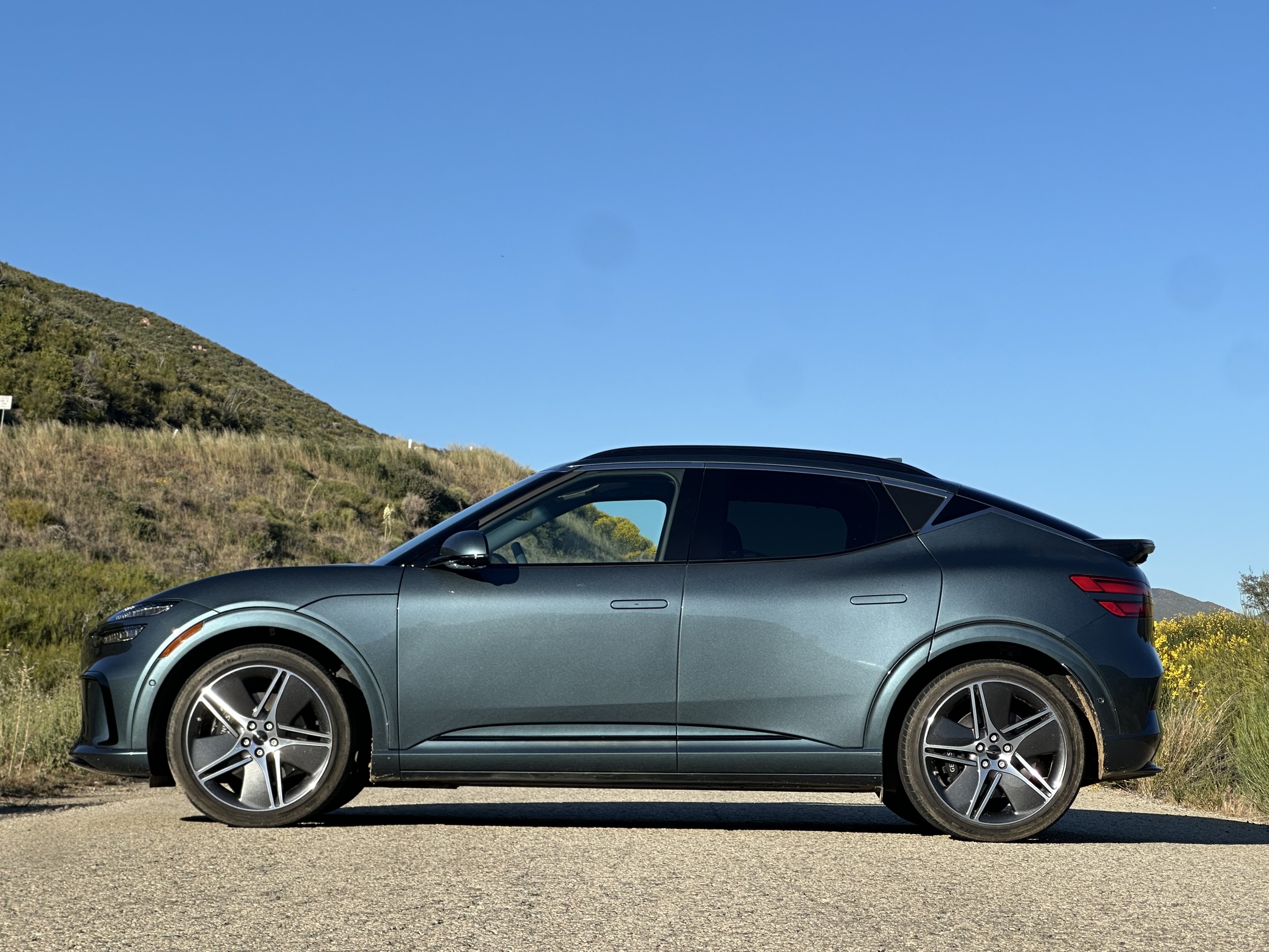 A 2026 Genesis GV60 side view