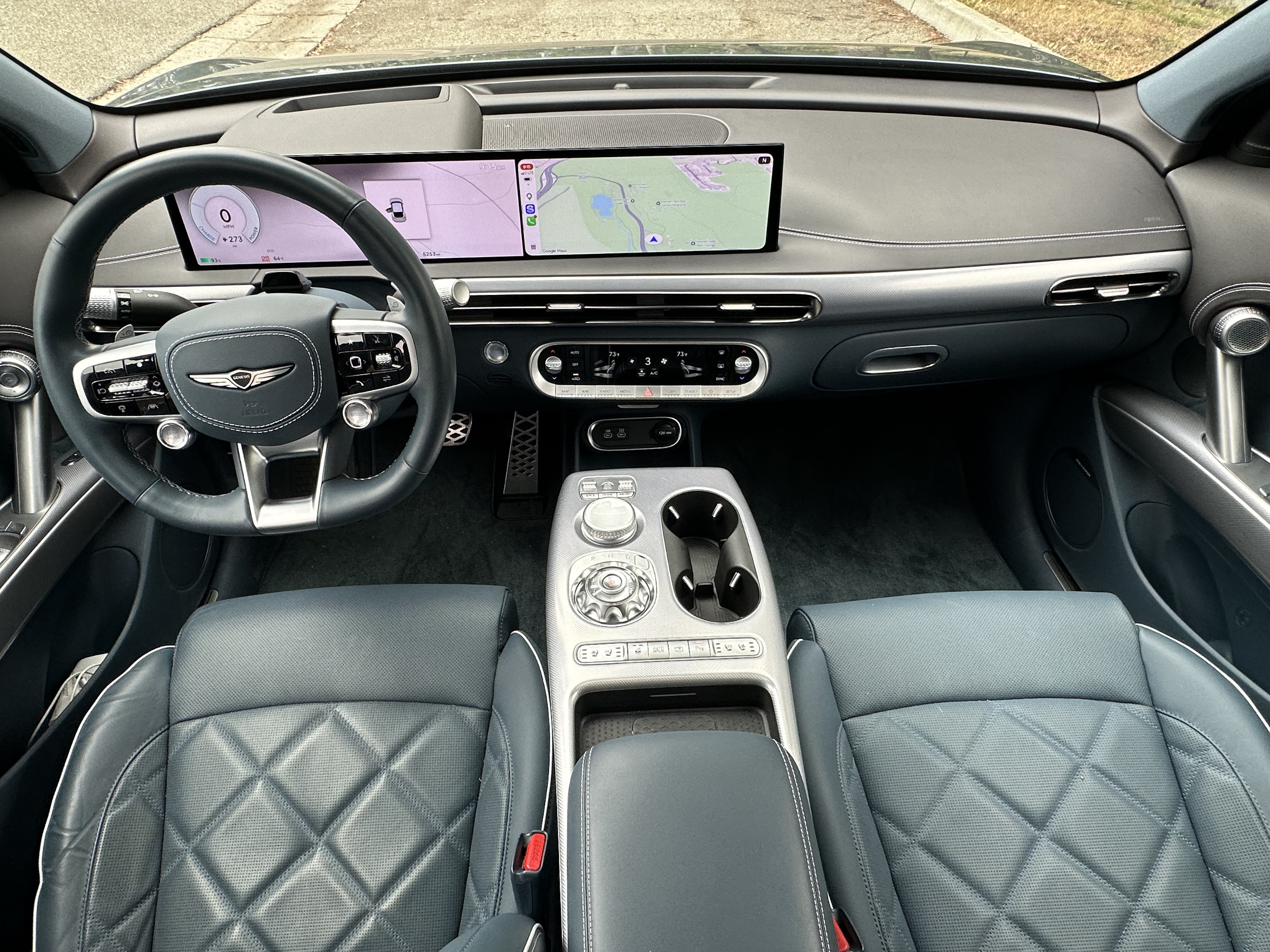 Genesis GV60 interior front view