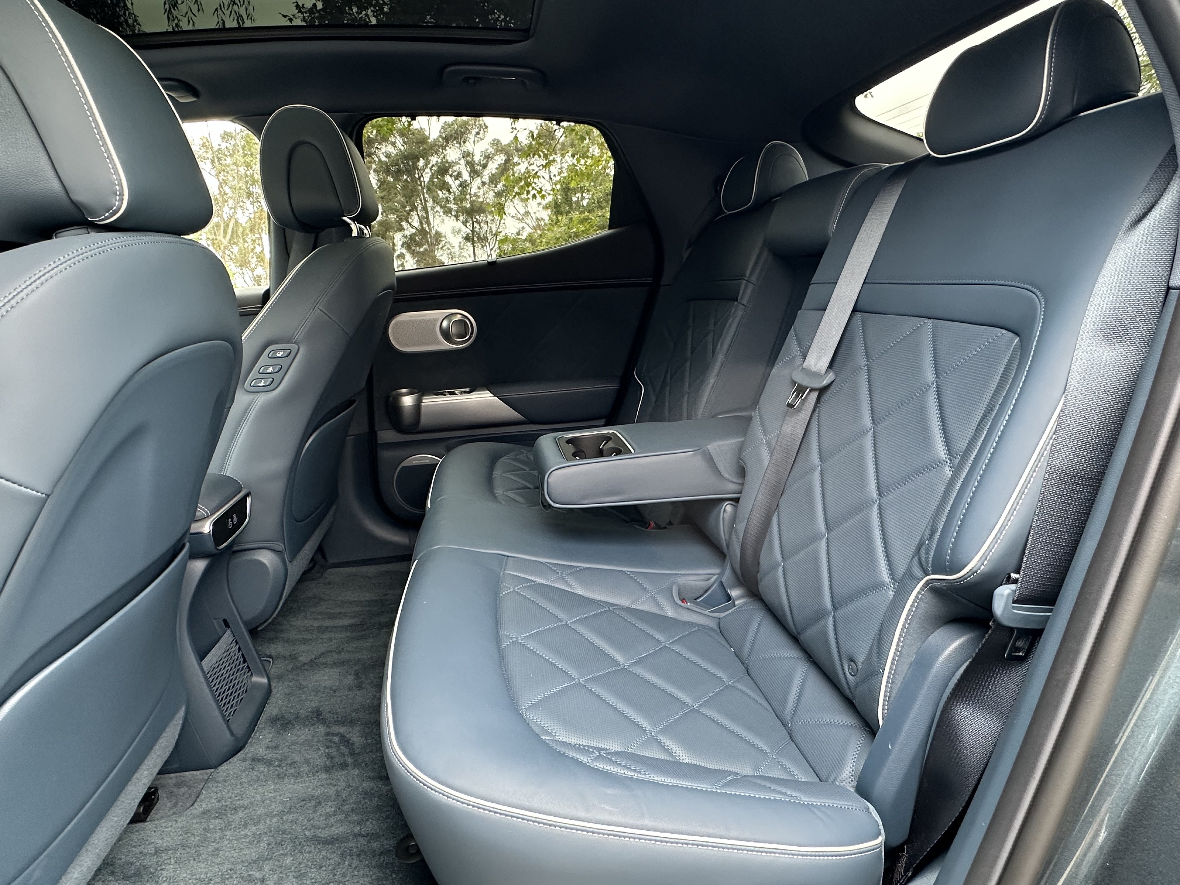Genesis GV60 backsets with black interiors