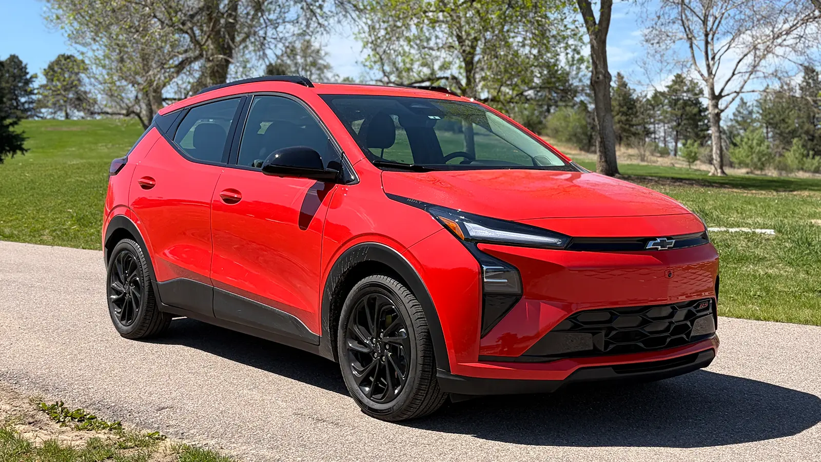 Chevrolet Bolt 2027 standing outside
