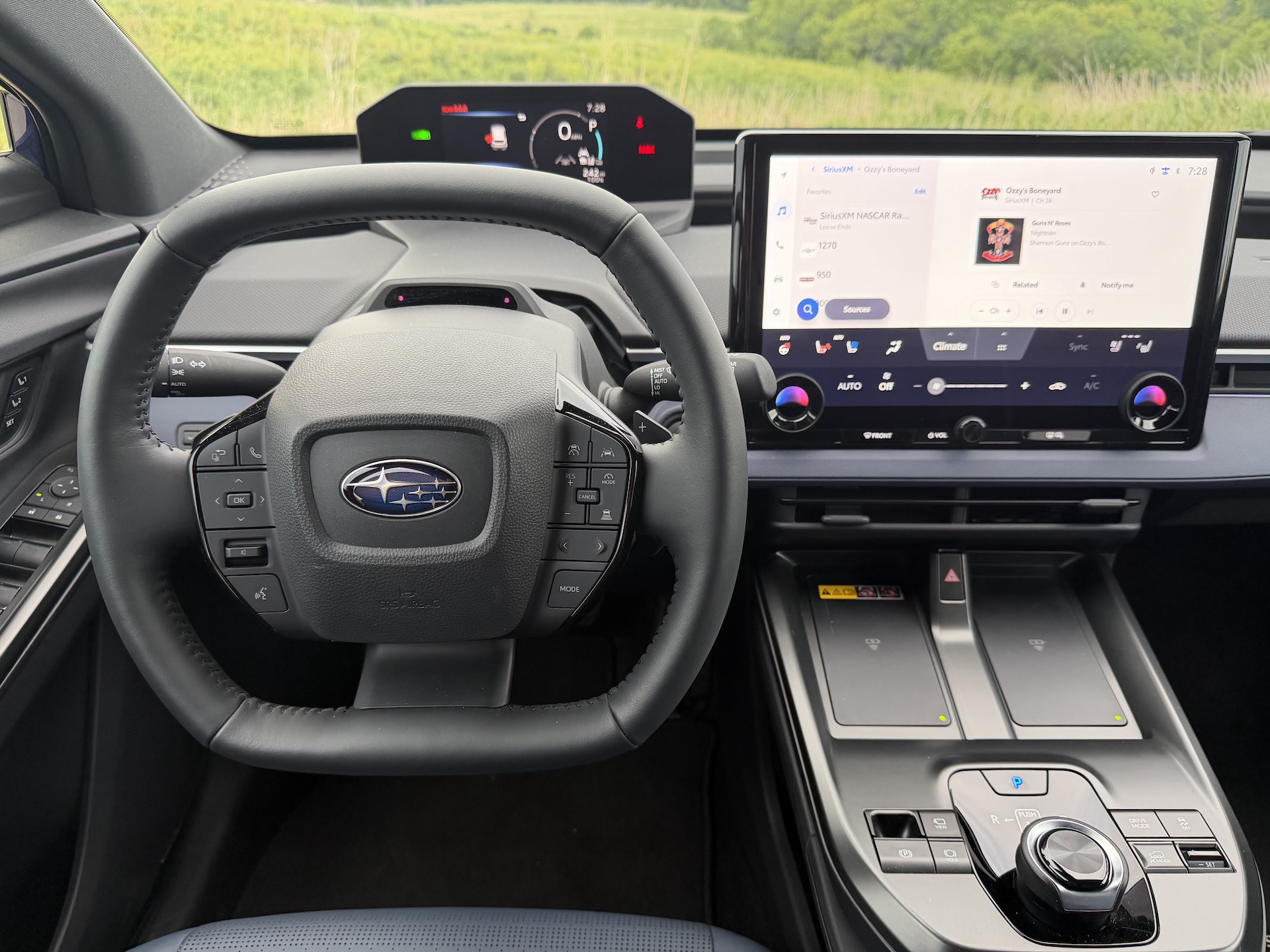2026 Subaru Trailseeker interior black dashboard