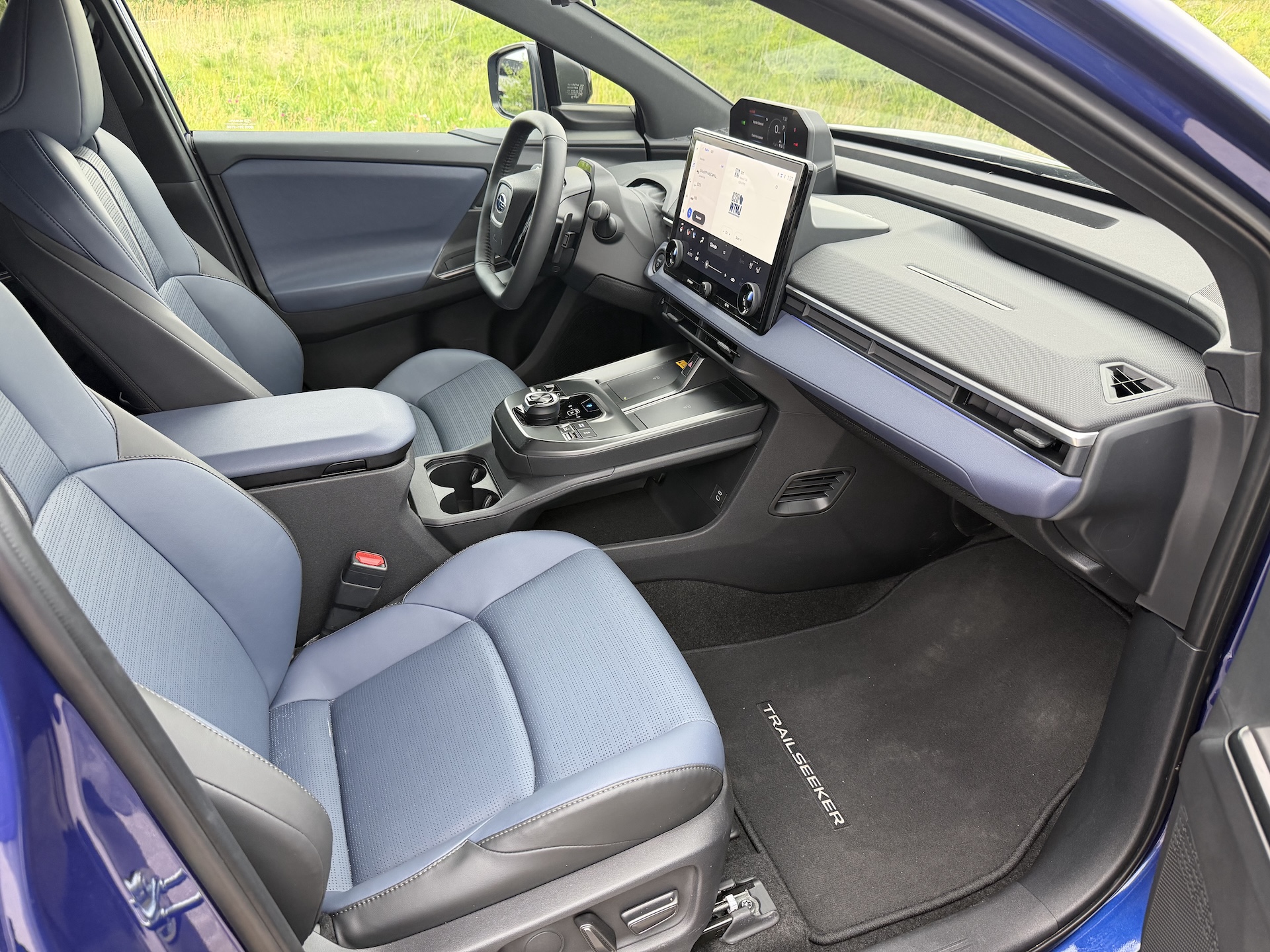 2026 Subaru Trailseeker front black interior