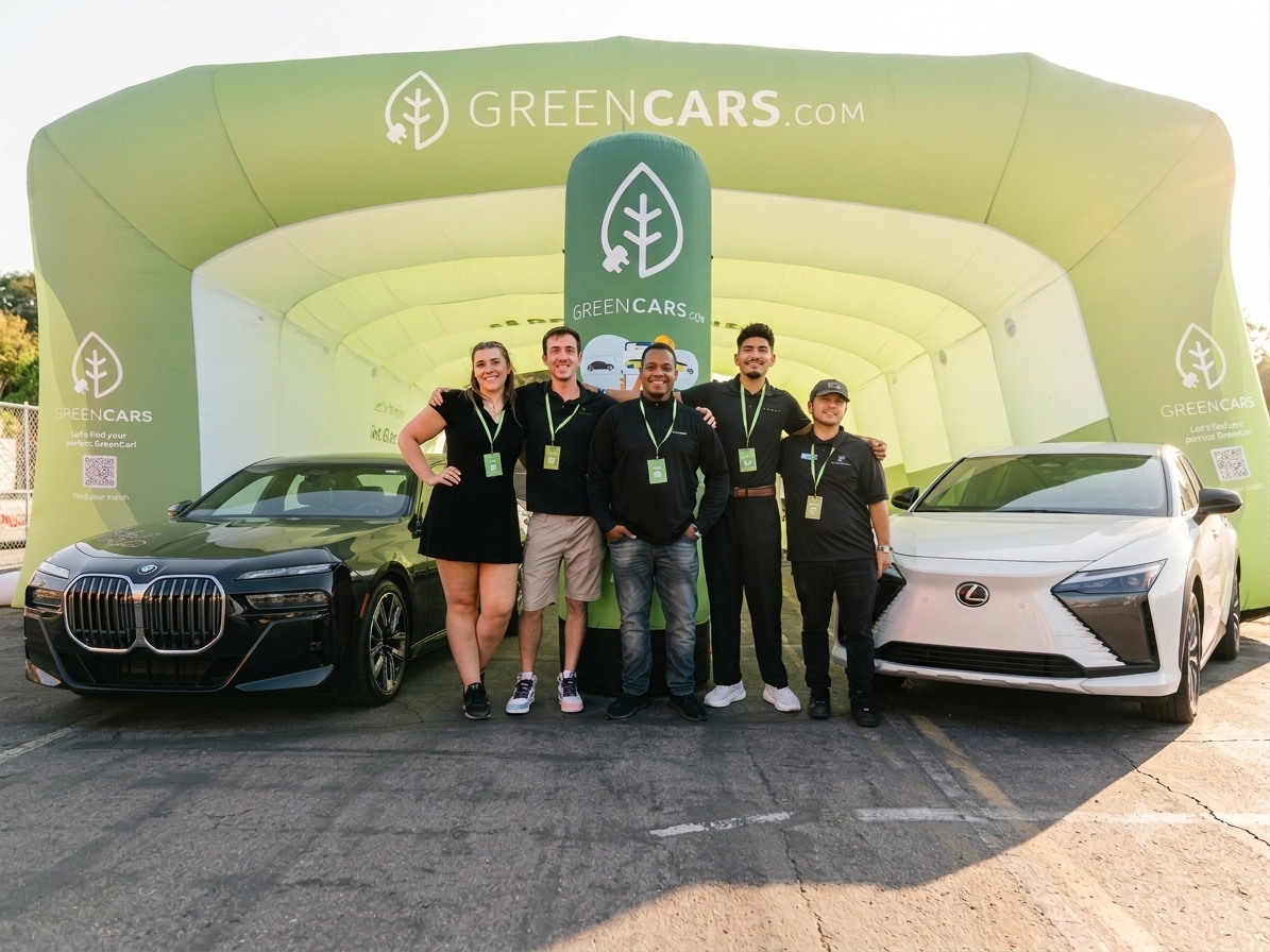 GreenCars Team at the Demo Days Los Angeles Event
