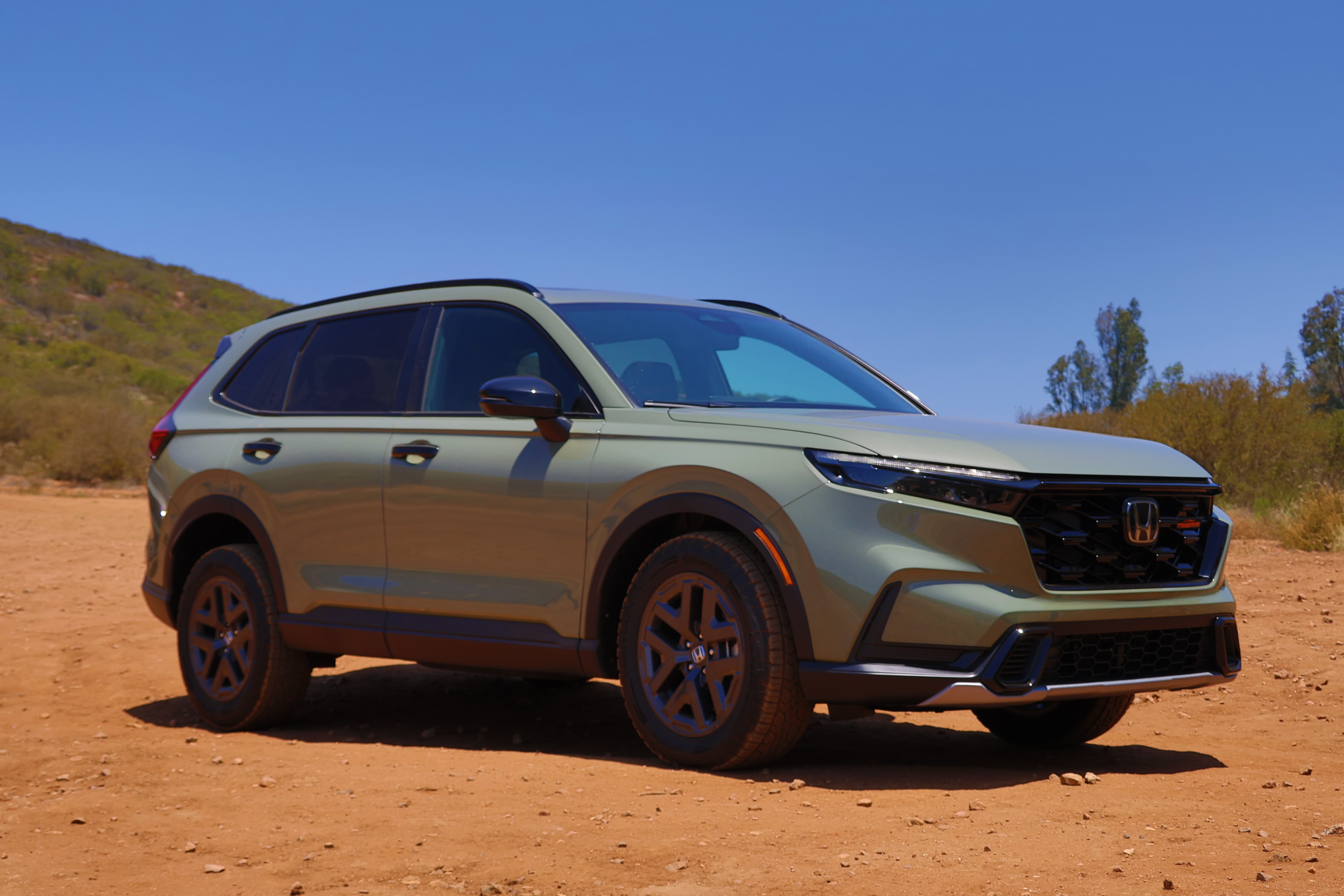 2026 Honda CR-V Hybrid in the desert