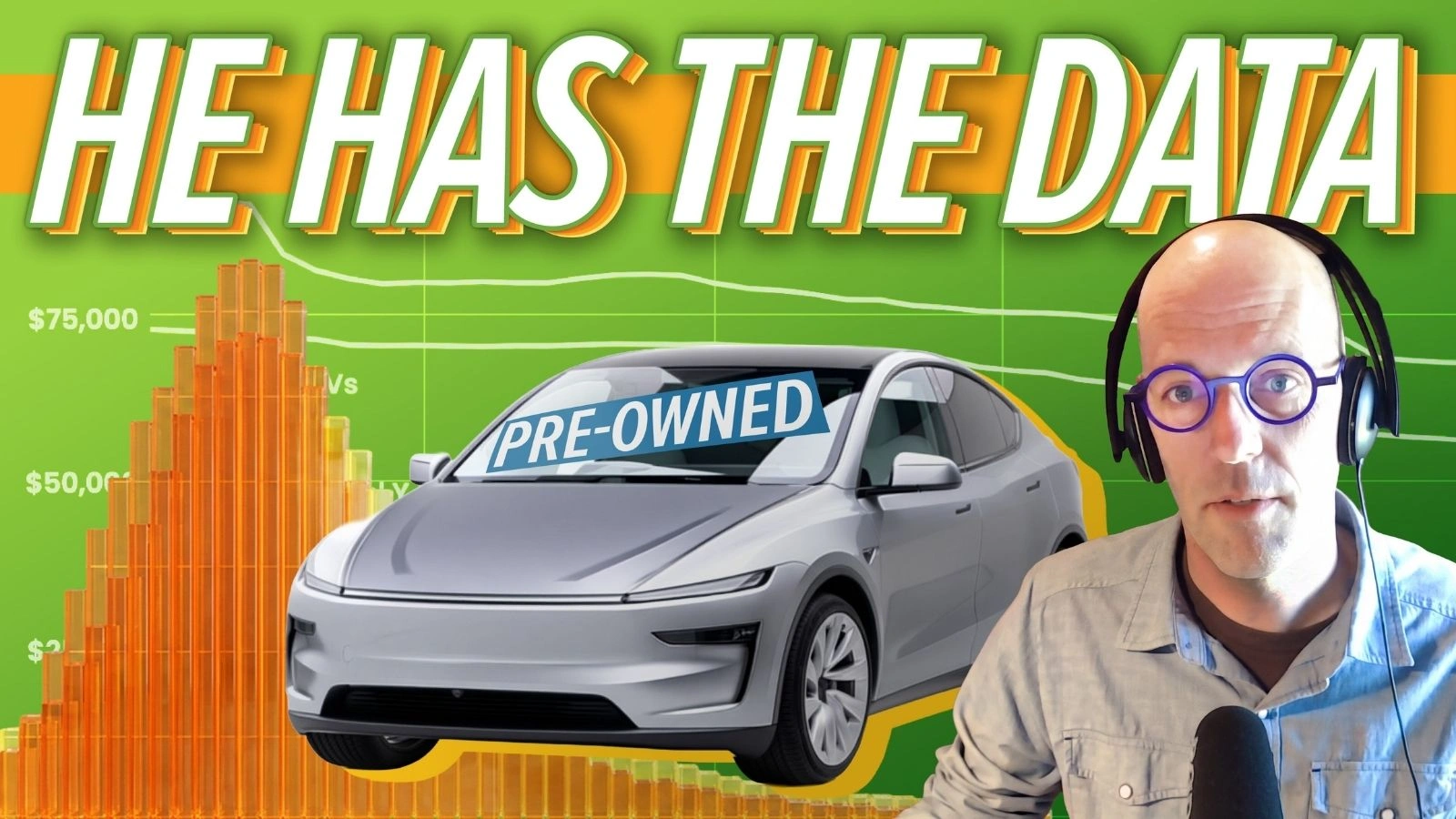 Scott Case, CEO and Founder of Recurrent, in front of silver Tesla.
