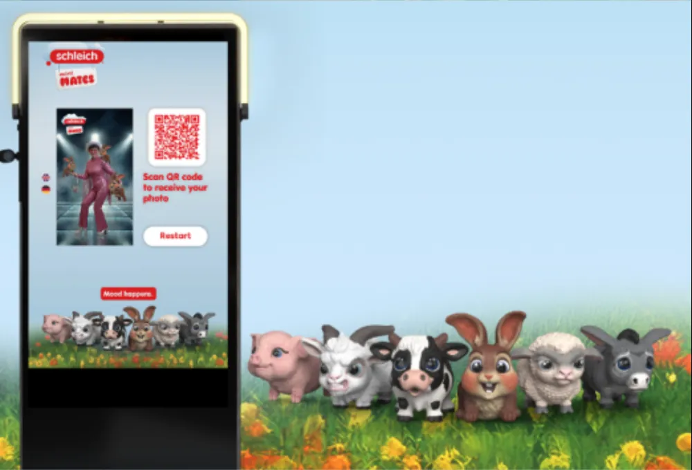 Schleich Emotionsspiel mit Emotionserkennung und KI-Markenwelten