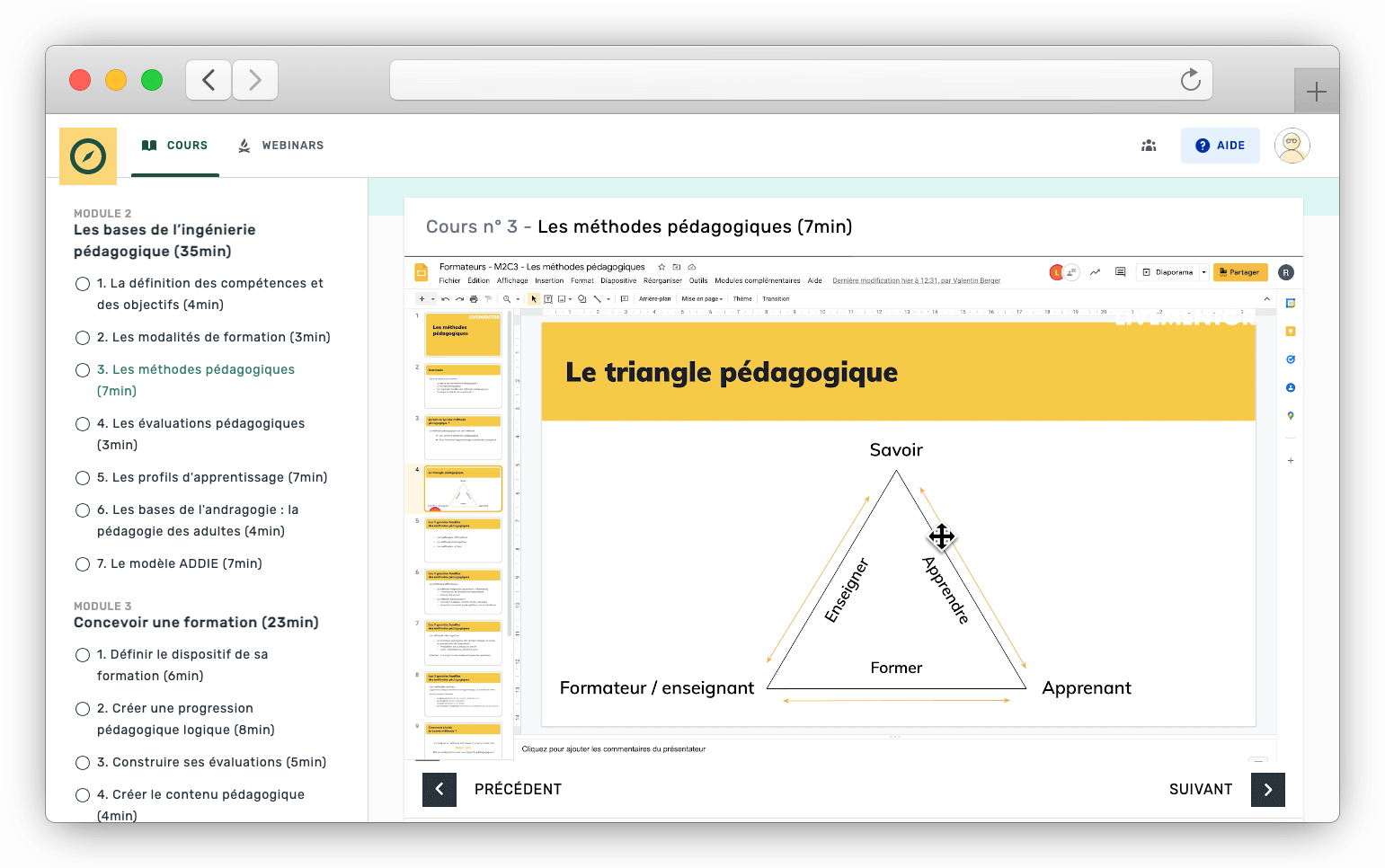 Formation Formateur LiveMentor