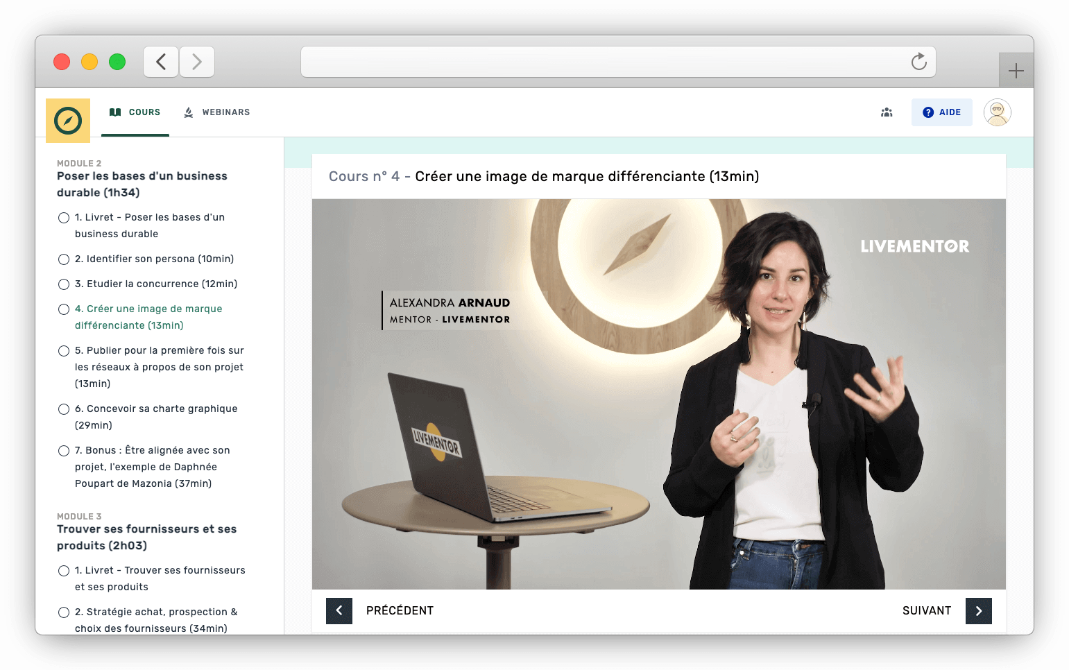 Formation E-commerce LiveMentor