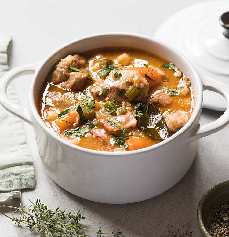 Herby Pork Casserole | NZ Pork