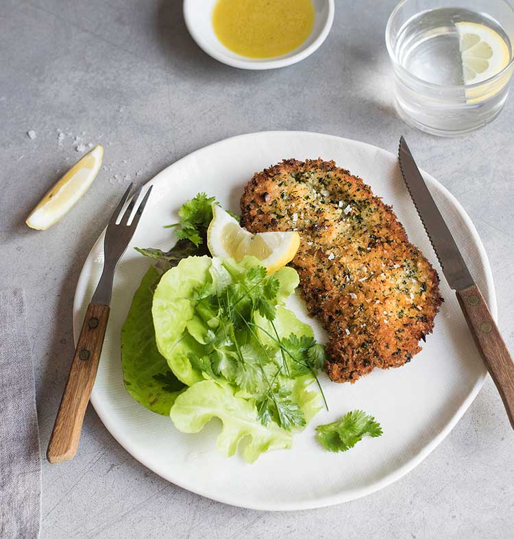 Almond-Crusted Pork Schnitzel | NZ Pork