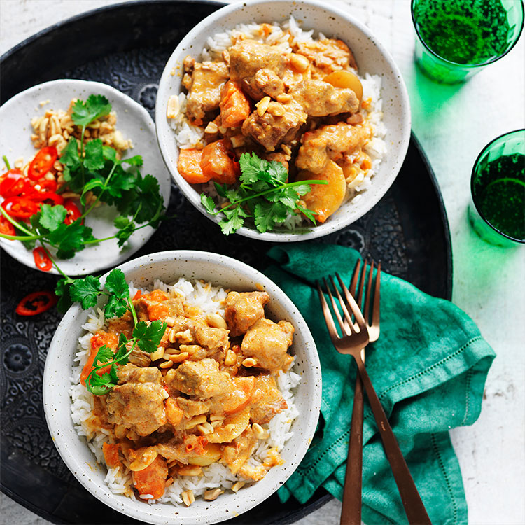Slow Cooker Pork Massaman Curry
