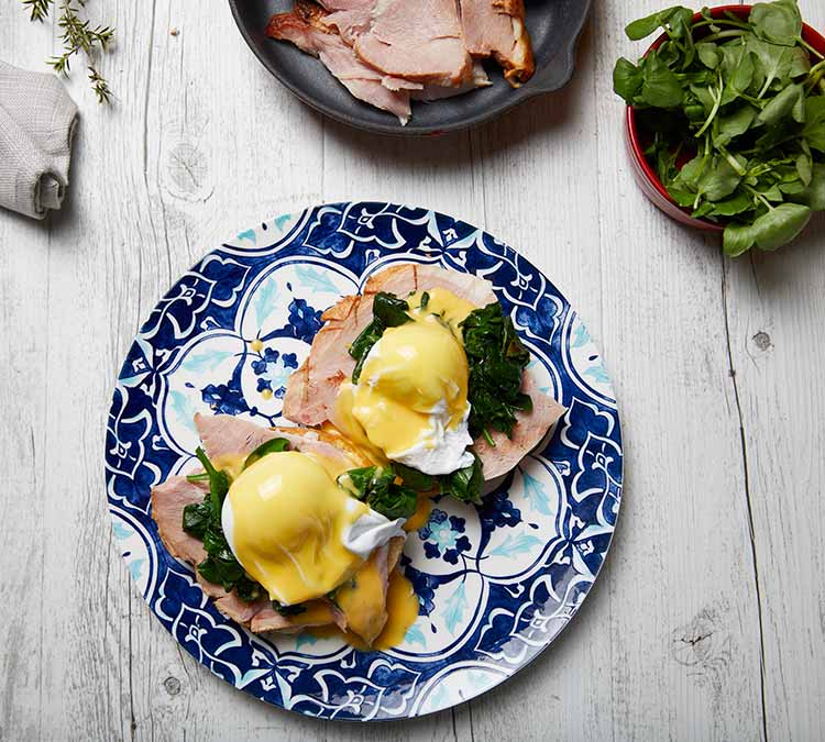 Eggs Benedict with Ham and Easy Hollandaise | NZ Pork Recipe